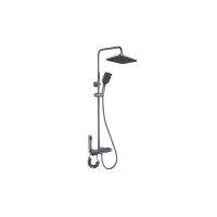 Душ зі змішувачем CR-25HT007 Faucet  металевий, з LED та гідроенергетикою